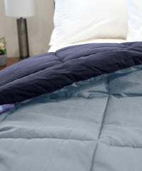 my Trident Quilted Reversible Double Bed Comforter for All Season - enera