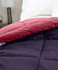 my Trident Quilted Reversible Double Bed Comforter for All Season - enera