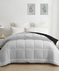 my Trident Quilted Reversible Double Bed Comforter for All Season - enera