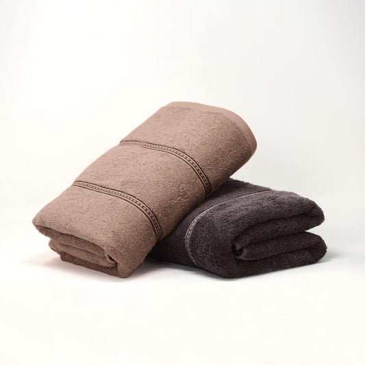 Enera His & Her Collection Jim & Jam Color 2 Pcs Bath Towel - enera