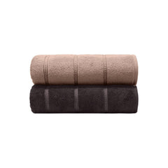 Enera His & Her Collection Jim & Jam Color 2 Pcs Bath Towel - enera