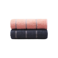 Enera His & Her Collection Candy & Floss Color 2 Pcs Bath Towel - enera