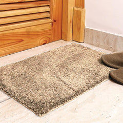Enera Stello Collection Taupe Color 40x60cm Bath Mat - enera