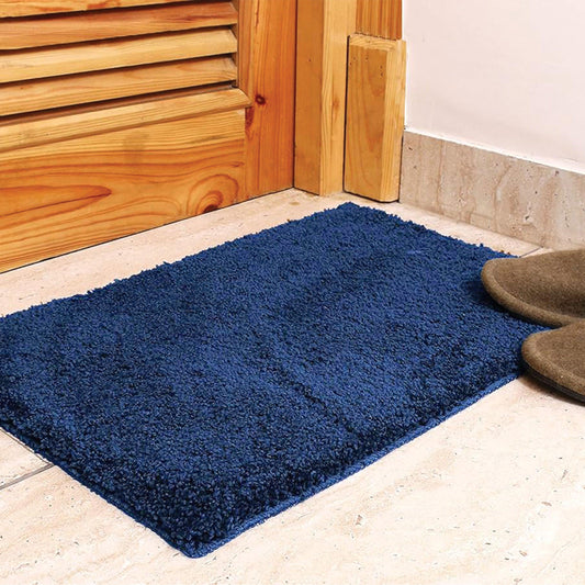 Enera Opal Collection Midnight Blue Color 40x60cm Bath Mat - enera