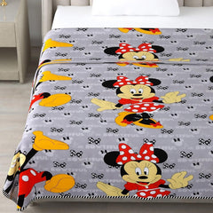 Enera Cambridge Collection Minnie Mouse Grey Color Single Reversible Dohar - enera