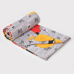 Enera Cambridge Collection Minnie Mouse Grey Color Single Reversible Dohar - enera