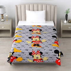 Enera Cambridge Collection Minnie Mouse Grey Color Single Reversible Dohar - enera