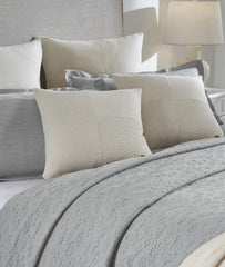 Enera Eden Light Grey Color King Size Bedcover - enera