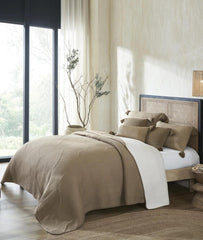 Enera Graham Dove Beige and Nature Color King Size Bedcover - enera
