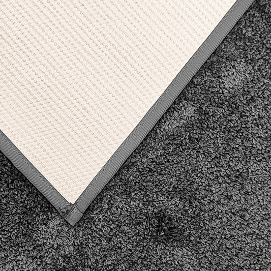 Enera Stello Collection Smoke Grey Color 40x60cm Bath Mat - enera