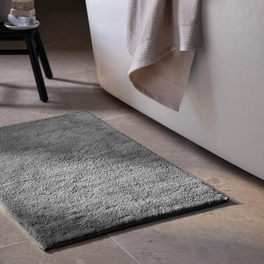 Enera Stello Collection Stone Grey Color 50x80cm Bath Mat - enera
