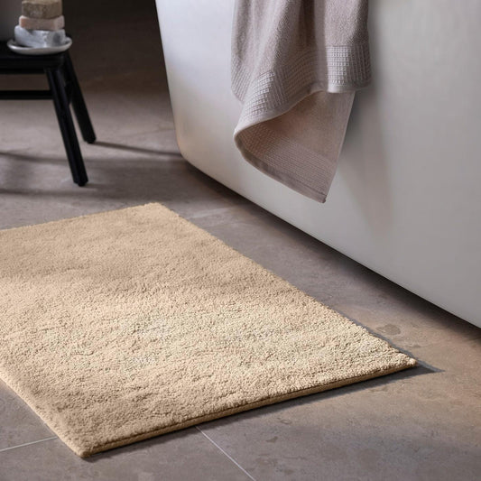 Enera Stello Collection Taupe Color 50x80cm Bath Mat - enera
