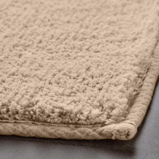 Enera Stello Collection Taupe Color 50x80cm Bath Mat - enera
