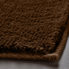 Enera Stello Collection Chocolate Color 50x80cm Bath Mat - enera