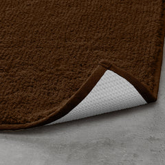 Enera Stello Collection Chocolate Color 50x80cm Bath Mat - enera