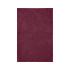 Enera Stello Collection Ruby Maroon Color 50x80cm Bath Mat - enera