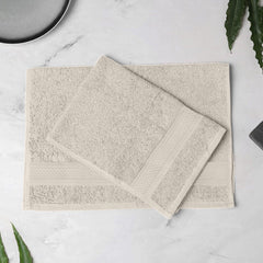 Enera Cosmos Collection Ivory Color Hand Towel - enera