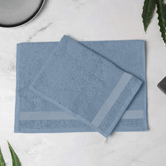 Enera Cosmos Collection Insignia Blue Color Hand Towel - enera