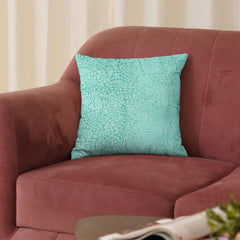 Enera Marc Jacquard Ambi Light Blue Color 16x16 Inch Cushion Cover - enera