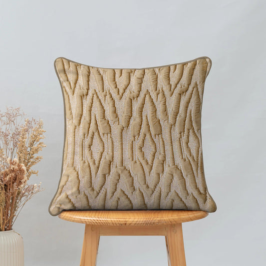 Enera Marc Rocket Beige Color 16x16 Inch Cushion Cover - enera