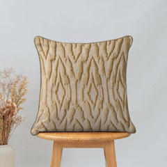 Enera Marc Rocket Beige Color 16x16 Inch Cushion Cover - enera