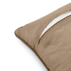 Enera Marc Rocket Beige Color 16x16 Inch Cushion Cover - enera
