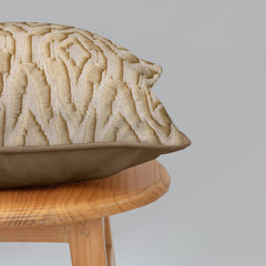 Enera Marc Rocket Beige Color 16x16 Inch Cushion Cover - enera