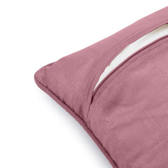 Enera Marc Rocket Pink Color 16x16 Inch Cushion Cover - enera