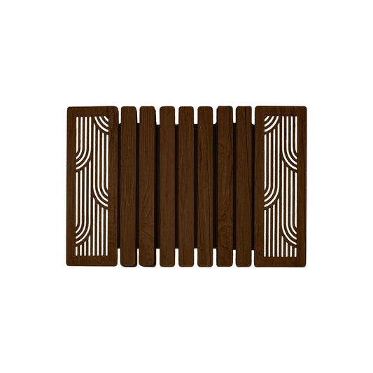 Enera Marc Khidki Wooden Chocolate Color Table Mat - enera