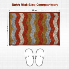Enera Nova Collection Wine Color 40x60 cm Bathmat - enera