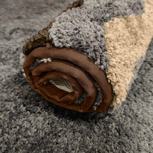 Enera Nova Collection Chocolate Color 40x60 cm Bathmat - enera