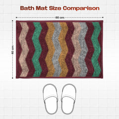 Enera Nova Collection Violet Color 40x60 cm Bathmat - enera