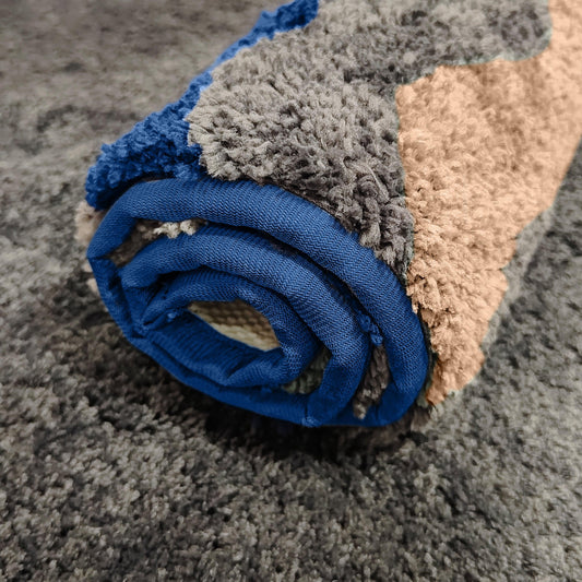 Enera Nova Collection Insignia Blue Color 40x60 cm Bathmat - enera