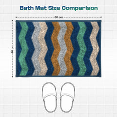 Enera Nova Collection Insignia Blue Color 40x60 cm Bathmat - enera