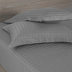 Enera Majestic Edge Collection Frost Grey Color Pillow Cover - enera