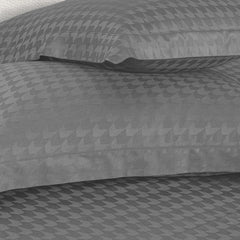 Enera Majestic Edge Collection Frost Grey Color Pillow Cover - enera