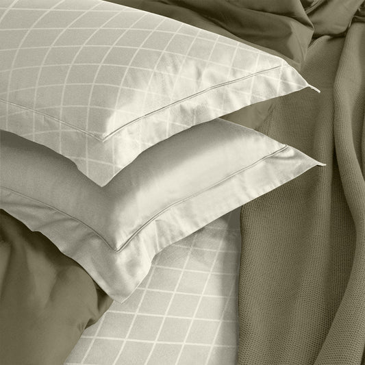 Enera Majestic Matrix Collection Mystic Pearl Color Pillow Cover - enera