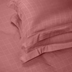 Enera Majestic Matrix Collection Pale Rose Color Pillow Cover - enera