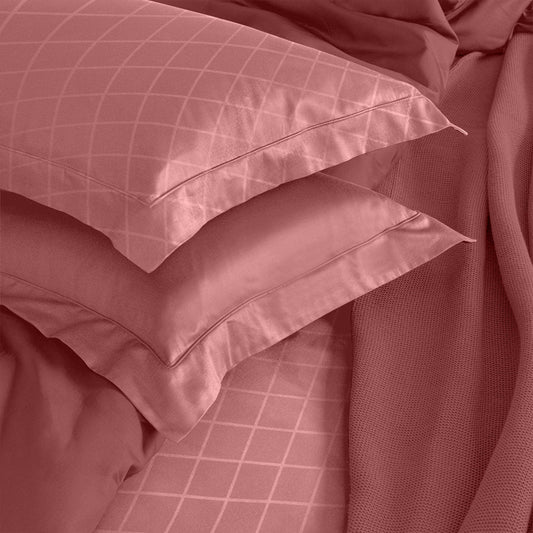 Enera Majestic Matrix Collection Pale Rose Color Pillow Cover - enera