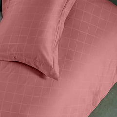 Enera Majestic Matrix Collection Pale Rose Color Pillow Cover - enera