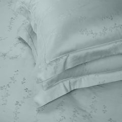 Enera Majestic Tendril Collection Slate Blue Color Pillow Cover - enera