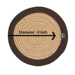 Enera Craft Brown Color 23cm Trivet Set - enera