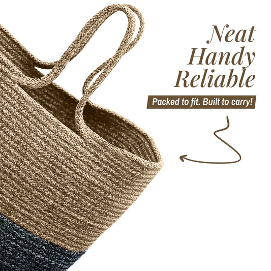 Enera Khakhi Silver Color Rectangle Tiffin Basket - enera