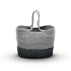 Enera Grey Color Rectangle Tiffin Basket - enera