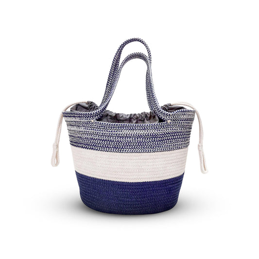 Saprose Tote Basket Blue Color - enera