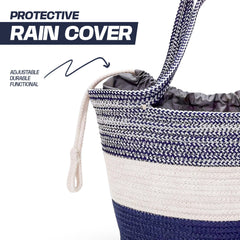 Enera Blue Color Tote Basket - enera