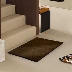 Enera Stello Collection Chocolate Color 33x48cm Mini Bath Mat - enera