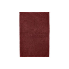 Enera Stello Collection Ruby Maroon Color 33x48cm Mini Bath Mat - enera