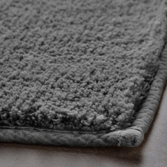 Enera Stello Collection Smoke Grey Color 33x48cm Mini Bath Mat - enera
