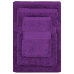 Enera Carnival Collection Royal Purple Color 4 Pcs Bath Towel - enera